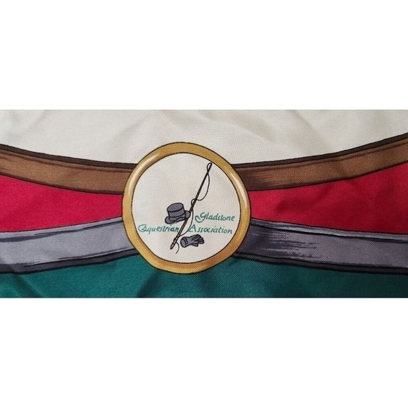 WARDEN BROOKS LIMITED Designer Silk Scarf Size34''x34'' - Picture 5 of 9